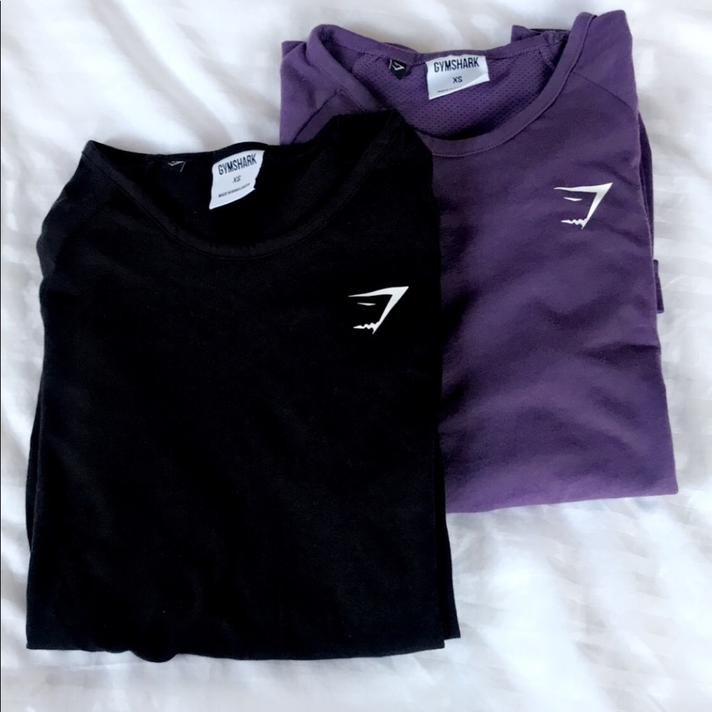 Gymshark Black Training Long Sleeve Top